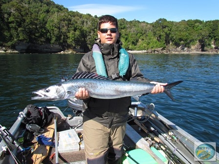 Fotos da pesca esportiva em Chaiten no Chile